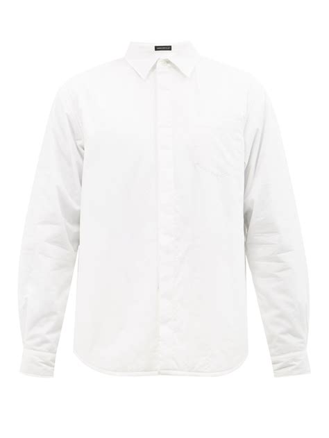 White Padded Cotton Top 